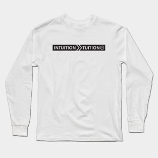 The Office Intuition Tuition Scott’s Tots Black Long Sleeve T-Shirt